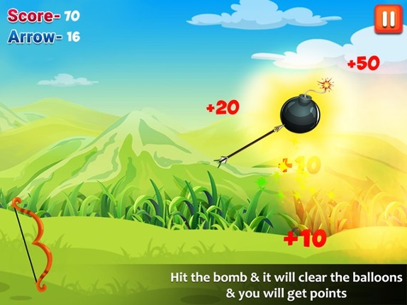 Balloon Shooting - Bow &amp; Arrow screenshot