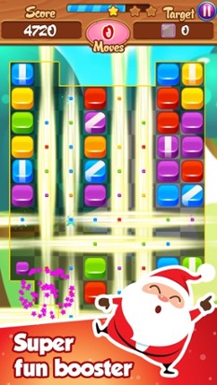 Christmas Match 3 - Blast All Santa Candy Image