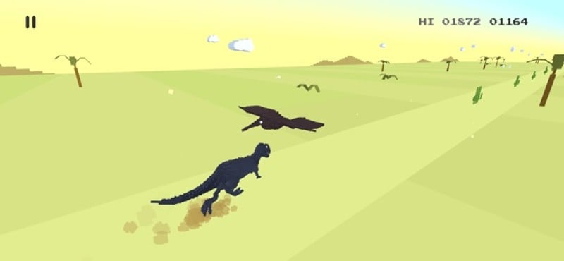 Dino T-Rex 3D Run screenshot