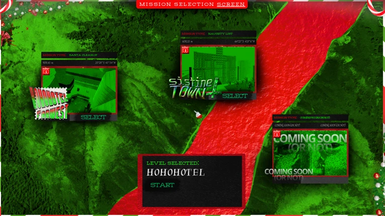 Festive Themed Santa Killer Simulator screenshot