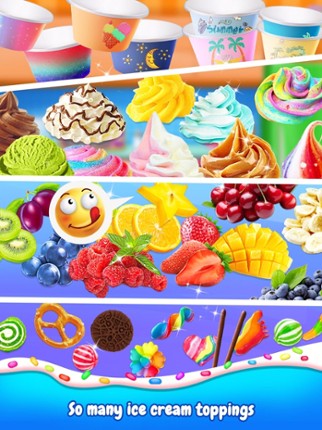 Frozen Ice Cream Roll Desserts screenshot