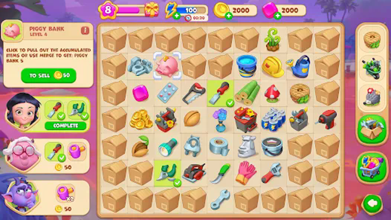 Lucy’s Ville: Fabulous Merge screenshot