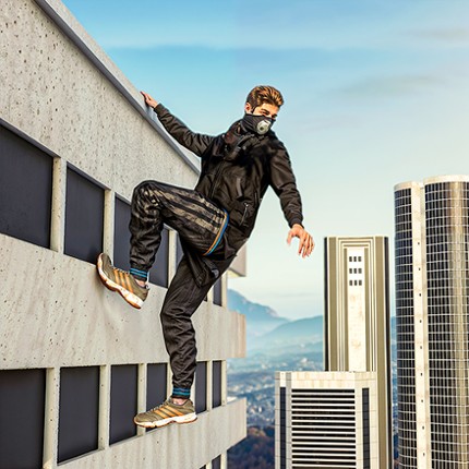 Going Up Rooftop Parkour Games Game Cover