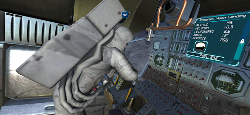 Moon Lander 3D Simulator screenshot