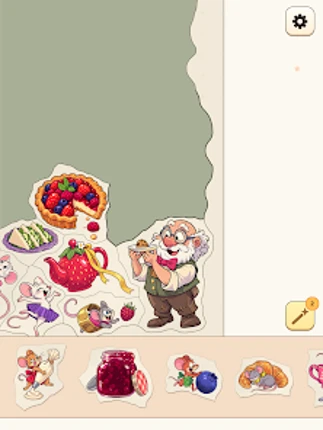 Sticker Diary: Puzzle Game screenshot