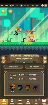 Tap Monster:Idle Adventure RPG screenshot