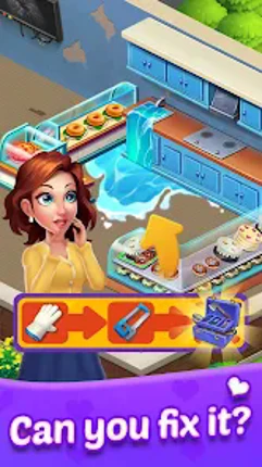 Merge Love - Happy cook screenshot
