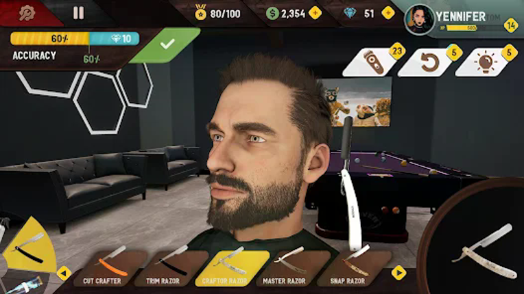 Barber Shop-Hair Cutting Game screenshot