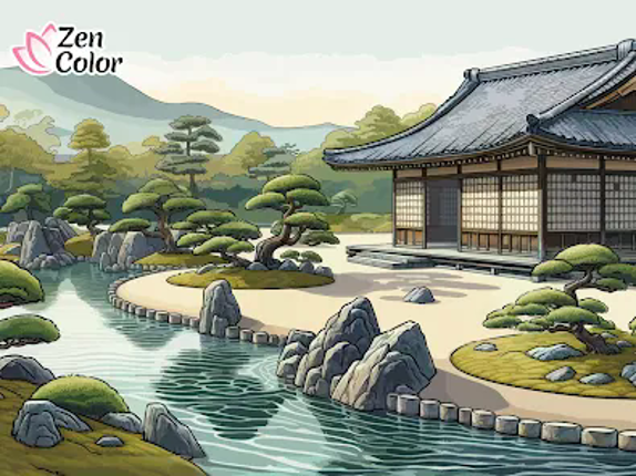 Zen Color - Color By Number Image
