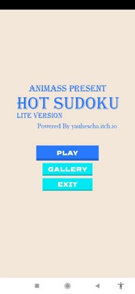 AnimAss - Hot Sudoku Lite screenshot