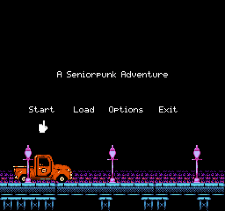 Gramp in the Shell - A Seniorpunk Adventure Image