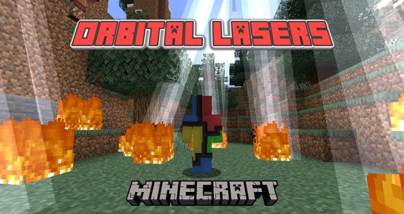 Orbital Lasers - Minecraft Datapack Game Cover