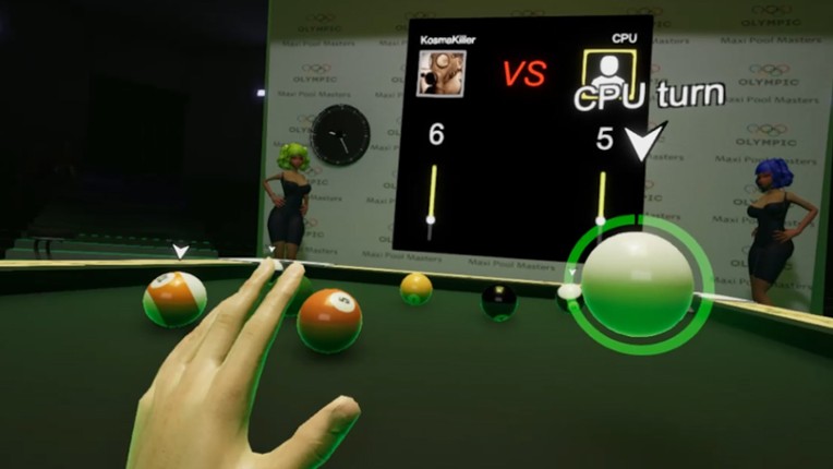 Maxi Pool Masters VR screenshot