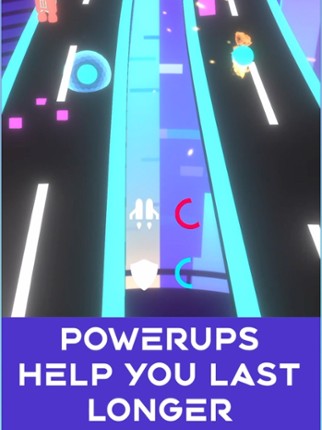 Neon Rush: Color Ball Road Run screenshot
