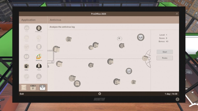 Office Bot Simulator screenshot