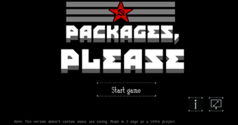 Packages, please screenshot