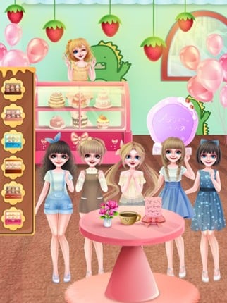 Queen Skirt Cake Making screenshot