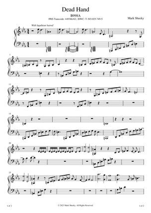 Sheet Music: Apocalypse Of Clowns Image