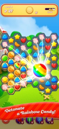 Sugar Witch: Hexa Blast screenshot