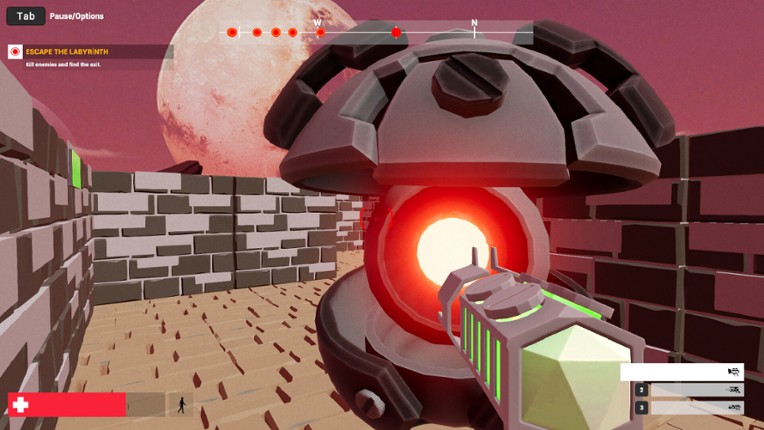 The Maze Wars screenshot