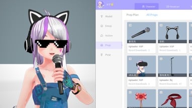 VUP- VTuber & Animation & motion capture & 3D & Live2D Image