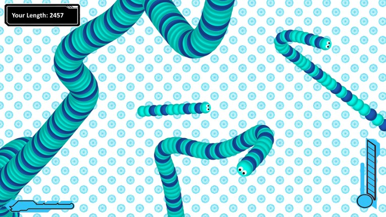 Worms Zone io - Slither Snake game screenshot