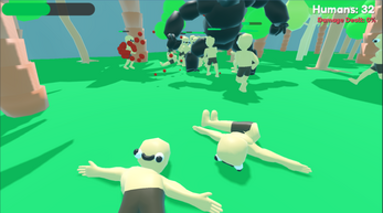 100 Men VS 1 Gorilla screenshot