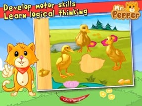 Baby Animals Puzzle - For Kids Image