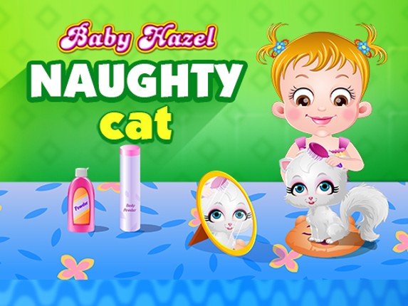 Baby Hazel Naughty Cat Image