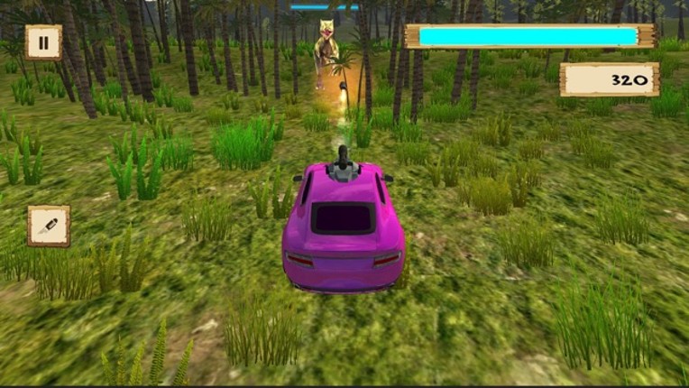 Car Vs Dino Sim : Jurassic Dinosaur Safari Hunter screenshot