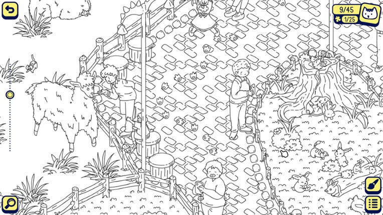 Cats and Seek: Zoo Image