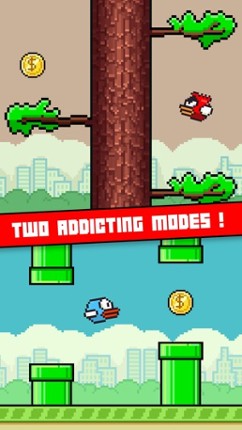 Flappy Ninja - Create Your Own Original Bird ! screenshot