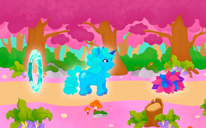 Unicorn Run Kids Games 0+ screenshot