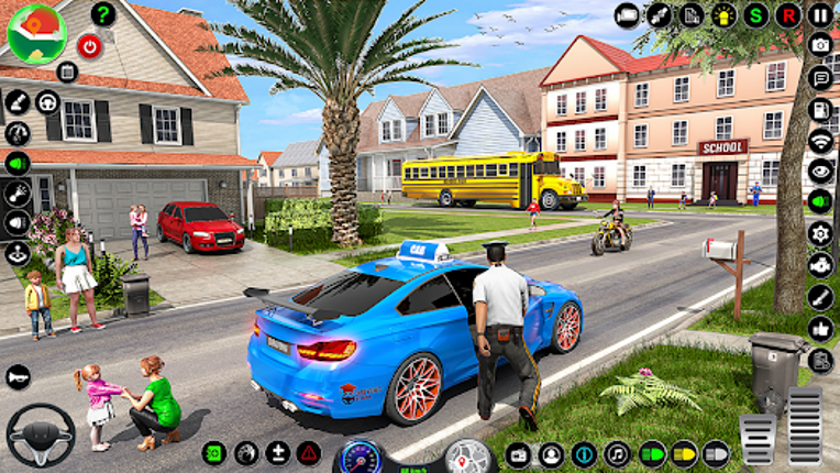Manual Car Driving Car Game screenshot