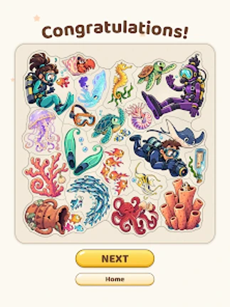 Sticker Diary: Puzzle Game screenshot