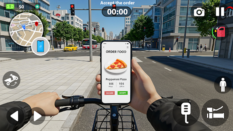 Delivery Rider Life Simulator screenshot