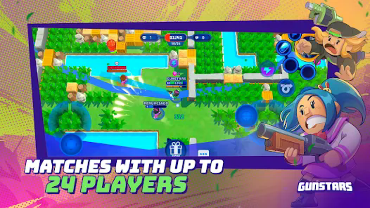 Gunstars - Battle Arena screenshot