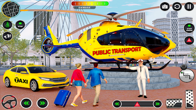 Cab Simulator Passenger Game screenshot