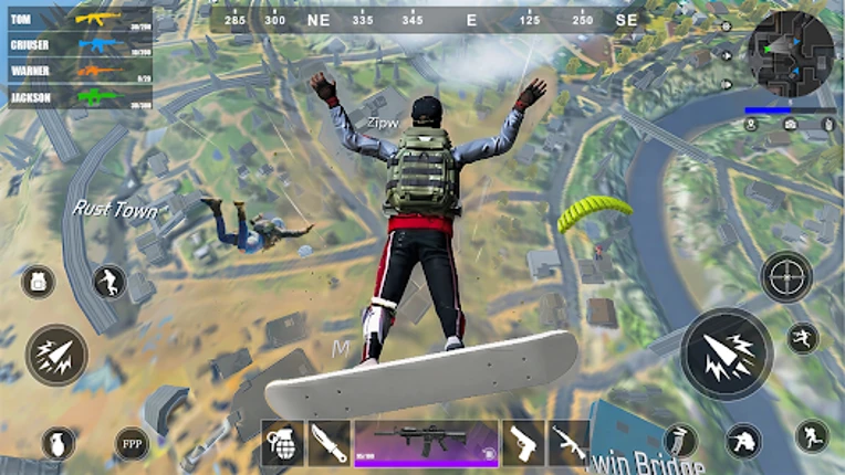 Commando Strike Offline Game Image