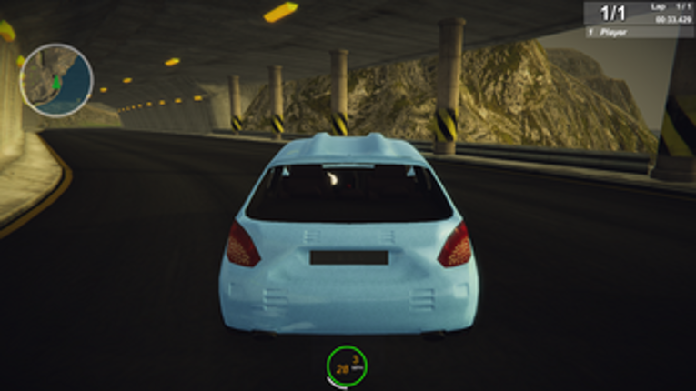 BMX Car racing screenshot