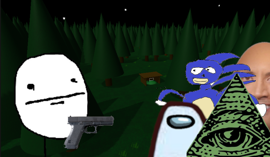 Games like survive meme with a gun !1!1!1!1