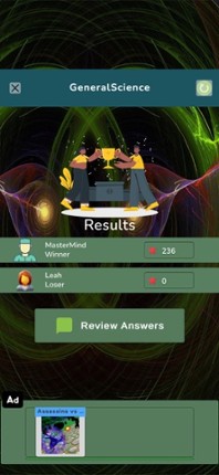 General Science Knowledge Test screenshot