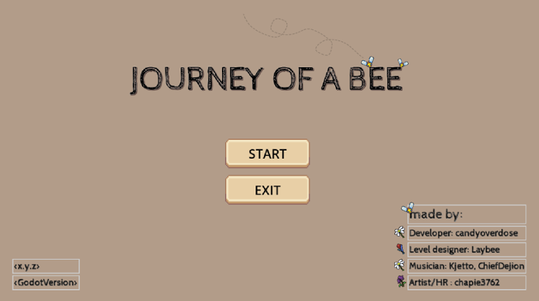 Journey of a Bee Game Cover