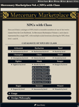 Mercenary Marketplace, Volume 1 Image