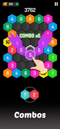 Merge Hexa: Number Puzzle Game Image