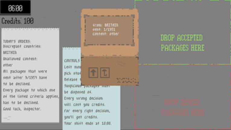 Packages, please screenshot