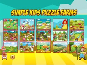 Simple Kids Puzzle Farm - Animal Match Game Fun! Image