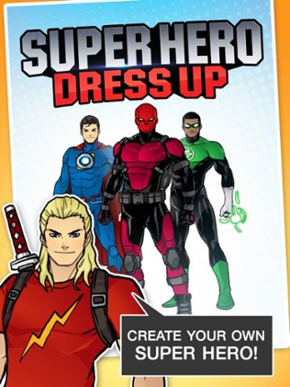 Super Hero Games - Create A Character Boys Games 2 screenshot