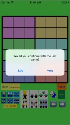 Tiger Easy SUDOKU 4x4 to 7x7 screenshot