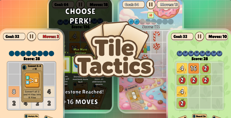 Tile Tactics: 2048 Card Puzzle Image